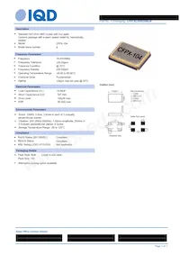 LFXTAL059529BULK Datasheet Cover