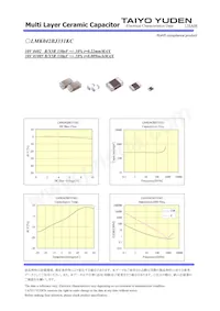 LMK042BJ331KC-W 데이터 시트 페이지 2