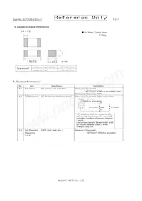 LQM18PZ1R0MCHD Datasheet Page 2