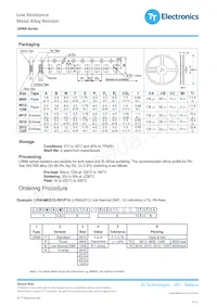LRMAP2512-R05FT4 Datasheet Pagina 3