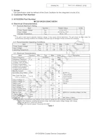 MC2016K28.6364C16ESH Datasheet Page 3