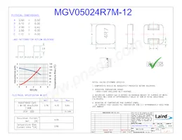 MGV05024R7M-12 Datenblatt Cover