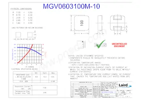 MGV0603100M-10數據表 封面