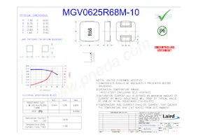 MGV0625R68M-10 Datenblatt Cover