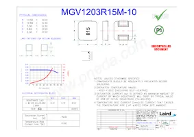 MGV1203R15M-10 Datenblatt Cover