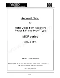 MOF4WVGT-77-68K Datasheet Cover