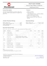 MX575ABC70M0000-TR Datasheet Copertura