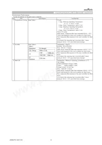 NFM18PS105D0J3D Datasheet Page 4