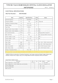 NX72F6208Z Datenblatt Seite 3