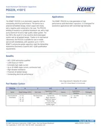 PEG226MH3470QE1 Datasheet Cover