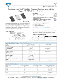 PLT1206Z1003LBTS Datasheet Cover