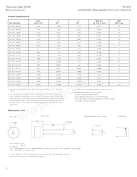 RL1011-6R8-R Datasheet Pagina 2