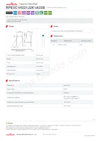 RPE5C1H221J2K1A03B Datasheet Cover