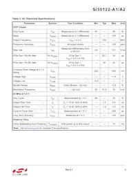 SI50122-A2-GMR Datasheet Page 5