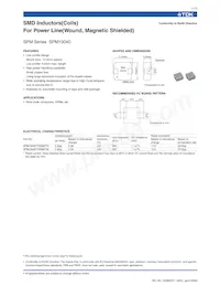 SPM10040T-R56M150 Datasheet Cover