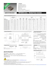 SRP4020FA-3R3M Datasheet Copertura