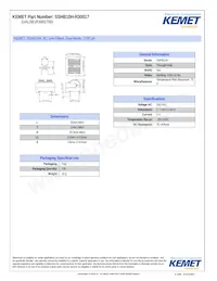 SSHB10H-R30017 Datasheet Cover