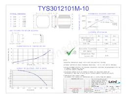 TYS3012101M-10 Datasheet Cover