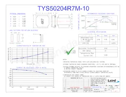 TYS50204R7M-10數據表 封面