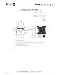 UMS-2150-R16-G Datasheet Pagina 3