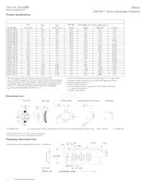 UP2UC-471-R Datasheet Pagina 2