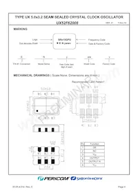 UX52F62008 데이터 시트 페이지 6