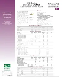 VKB61B2-024.576M Datasheet Cover