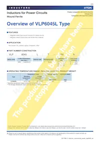 VLP6045LT-3R3N Datenblatt Seite 3