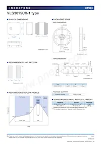 VLS3015CX-101M-1 Datasheet Page 3