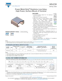 WSL27263L000FEK Datasheet Cover