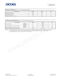 2DC2412R-7 Datasheet Page 2
