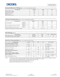 2DC4617QLP-7B Datasheet Page 2
