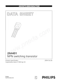 2N4401 Datasheet Cover