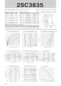 2SC3835 Datasheet Copertura