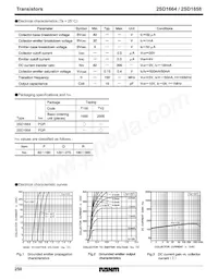 2SD1664T100R Datasheet Page 2