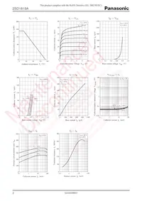 2SD1819A0L Datasheet Page 2
