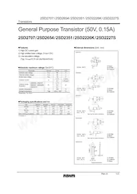 2SD2227STPW Datasheet Cover