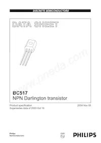 BC517 Datasheet Copertura