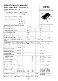 BCP5616TC Datasheet Cover