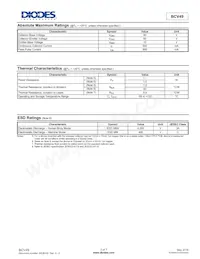 BCV49TA Datasheet Page 2