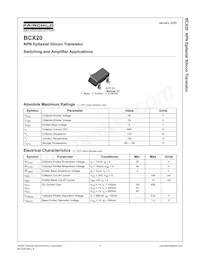 BCX20數據表 封面