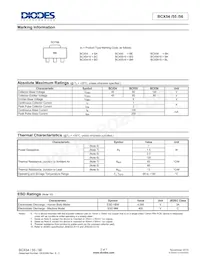 BCX54TA Datasheet Page 2