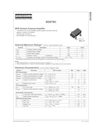 BSS79C Datasheet Cover