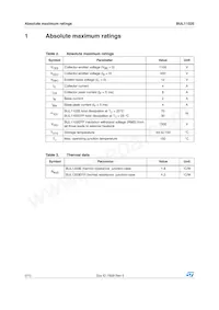BUL1102EFP Datasheet Page 2