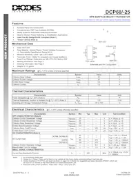 DCP68-25-13 Datasheet Cover