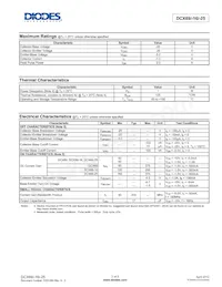 DCX69-25-13 Datasheet Page 2