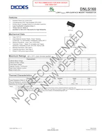 DNLS160-7 Datasheet Cover