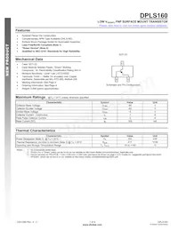DPLS160-7 Datasheet Cover