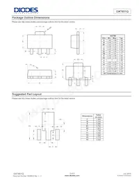 DXT651Q-13 Datasheet Page 5