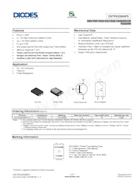 DXTP03200BP5-13 Datasheet Cover